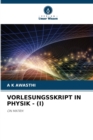 Image for Vorlesungsskript in Physik - (I)