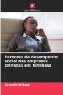 Image for Factores de desempenho social das empresas privadas em Kinshasa