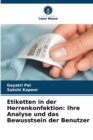 Image for Etiketten in der Herrenkonfektion