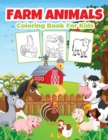 Image for Farm Animals Coloring Book for Kids