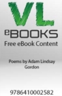 Image for Poems by Adam Lindsay Gordon