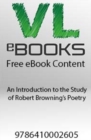 Image for Introduction to the Study of Robert Browning&#39;s Poetry