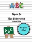 Image for Kindergarten-Schreibpapier mit Linien fur kluge Kinder