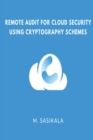 Image for Remote Audit for Cloud Security Using Cryptography Schemes