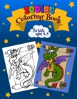 Image for Zodiac Coloring Book For Kids Ages 4-8 : Learn &amp; Color Zodiac Signs Astrological Signs to Color A Colorable Zodiac Book European &amp; Chinese Zodiac Cosmic Coloring Book 45 Drawings
