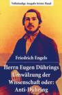 Image for Herrn Eugen Duhrings Umwalzung der Wissenschaft oder: Anti-Duhring - Vollstandige Ausgabe letzter Hand