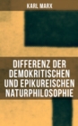 Image for Differenz Der Demokritischen Und Epikureischen Naturphilosophie