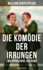 Image for Die Komodie Der Irrungen (Zweisprachige Ausgabe: Deutsch-Englisch)