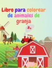 Image for Libro para colorear de animales de granja