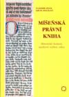 Image for Misenska Pravni Kniha: Historicky Kontext, Jazykovy Rozbor, Edice