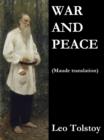 Image for War and Peace (Maude translation)