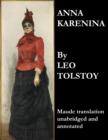 Image for Anna Karenina (Maude Translation, Unabridged and Annotated)