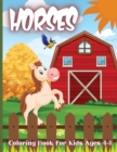 Image for Horses Coloring Book for Kids Ages 4-8 : Horse Coloring Pages for Kids (Horse Coloring Book for Kids Ages 4-8 9-12)