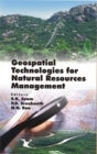 Image for Geospatial Technologies for Natural Resources Management