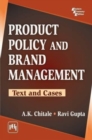 Image for Product Policy And Brand Management
