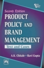 Image for Product Policy and Brand Management