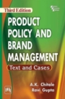 Image for Product Policy and Brand Management Text and Cases