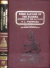 Image for Some Sayings of the Buddha According to the Pali Canon