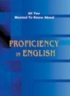 Image for Profiency in English
