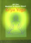 Image for Kriya Yoga
