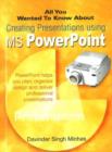 Image for All You Wanted to Know About Creating Presentations Using MS PowerPoint