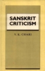 Image for Sanskrit Criticism