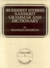 Image for Buddhist Hybrid Sanskrit Grammar and Dictionary