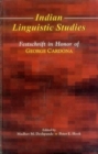Image for Indian linguistic studies  : festschrift in honor of George Cardona