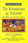 Image for The Ramayana of Valmiki: vol. 1-4