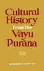 Image for Cultural History from the Vayu Purana