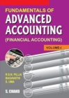 Image for Fundamental of Advanced Accounts: v. 1 : volume 1