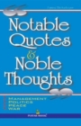 Image for Notable Quotes and Noble Thoughts