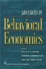 Image for Advances in Behaviour Economics