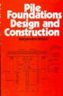 Image for Pile Foundations Design and Construction