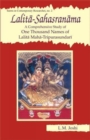 Image for Lalita-Sahasranama : A Comprehensive Study of One Thousand Names of Lalita Maha-Tripurasundari
