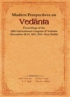 Image for Modern Perspectives on Vedanta