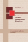 Image for Recent Researches in Sanskrit Computational Linguistics