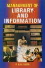 Image for Management of Library and Information