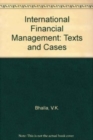 Image for International Financial Management : Texts and Cases