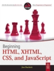 Image for Beginning HTML, XHTML, CSS, and JavaScript