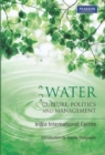 Image for Water : Culture, Politics and Management