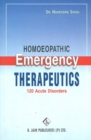 Image for Homoeopathic Emergency Therapeutics