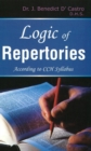 Image for Logic of repertories  : according to CCH syllabus