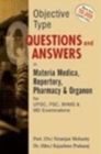Image for Objective Type Question And Answer in Materia Medica Repertory Pharmacy &amp; Organon For UPSC, PSC, BHMS &amp; MD Exams