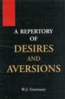 Image for Repertory of desires &amp; aversions
