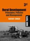 Image for Rural Development: Principles, Policies, and Management