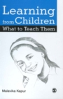 Image for Learning from children what to teach them