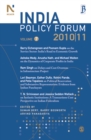 Image for India Policy Forum 2010-11 : Volume 7