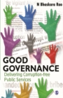 Image for Good governance: delivering corruption-free public services
