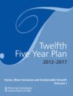 Image for Twelfth Five Year Plan (2012 - 2017) : Three Volume Set